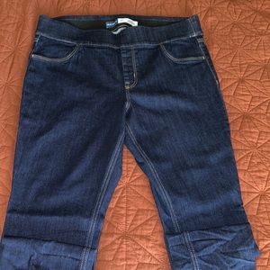 Size 16 Petite- Never Worn- Old Navy Mid-Rise Jeggings with adjustable waist